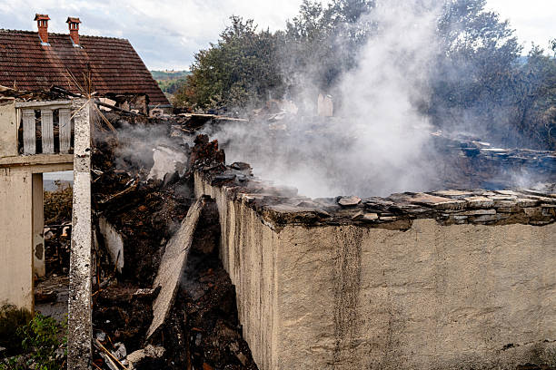 Professional Emergency Fire Cleanup technician working in Oviedo, FL